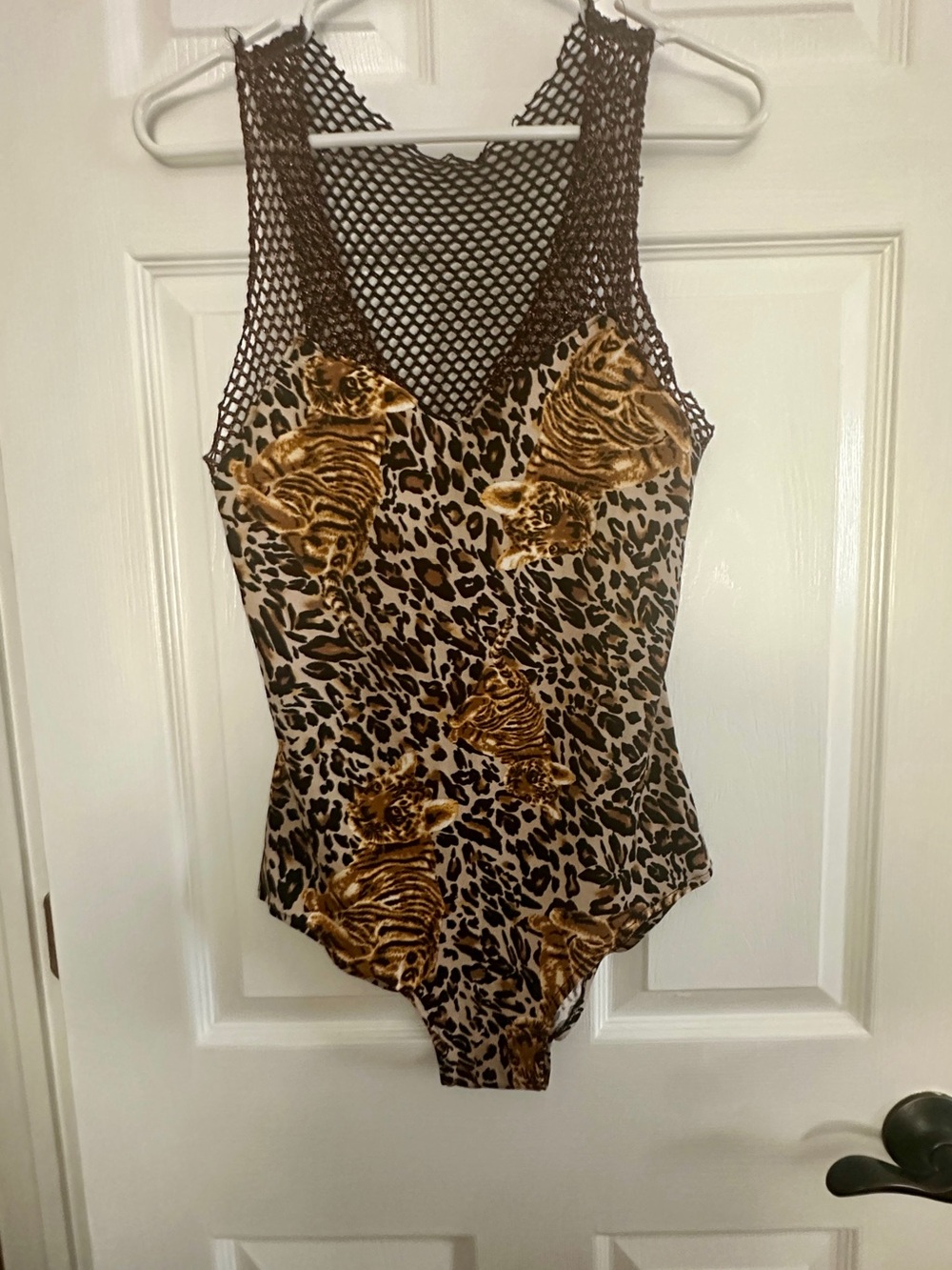 Boutique Handmade Leopard Bodysuit